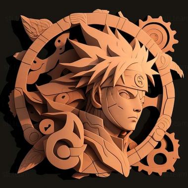 3D model Naruto Shippuden Clash of Ninja Revolution 3 game (STL)